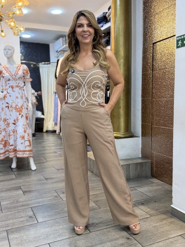 Set Pnatalon-Blusa